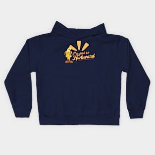 Retro Banana - I'm Just So Awkward Kids Hoodie